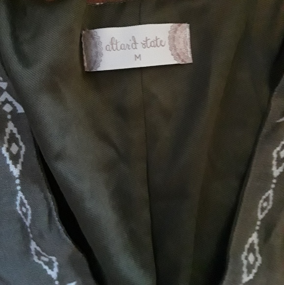 Altar’d State Boho Tunic Dress with Pocket - Picture 5 of 5